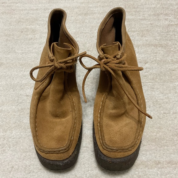 Alexander Wang Womens Wallabe Platform Booties Tan Suede Size 37 US 6.5 - Picture 2 of 9